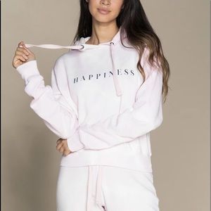 Happiness CHRLDR Powder pink ( tie-dye) hoodie